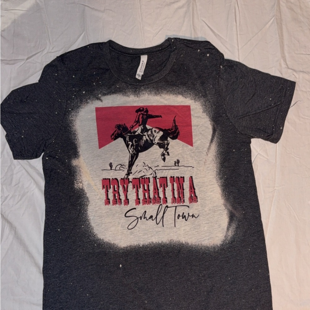 Bella Canvas Black and White Tee